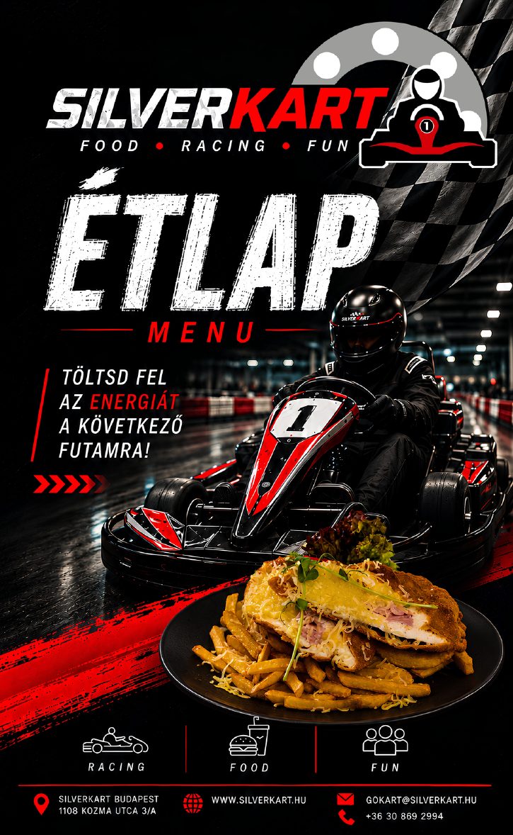 SilverKart étlap 1. oldal
