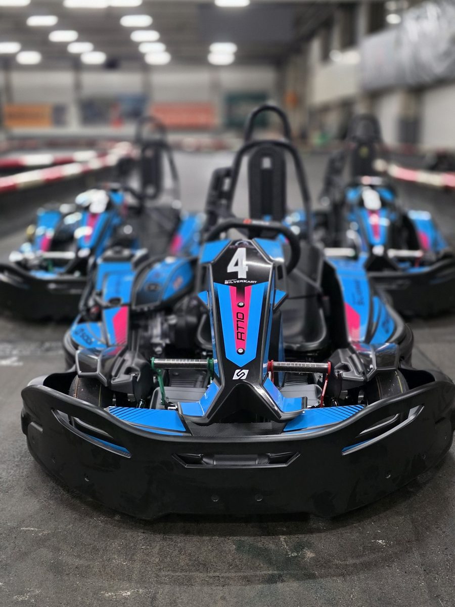 Új SODI RT10 gokartok a SilverKart fedett pályáján